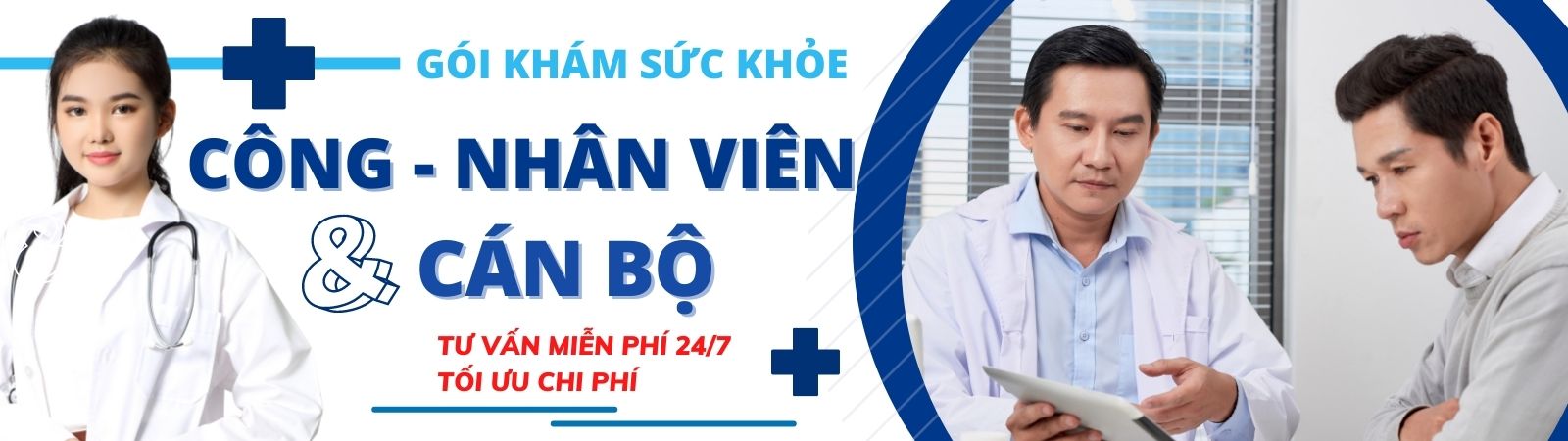 KHÁM SỨC KHỎE CHO CÁN BỘ,  CÔNG NHÂN VIÊN